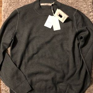 LA FILERIA FOR D'ANIELLO Grey Sweater NWT